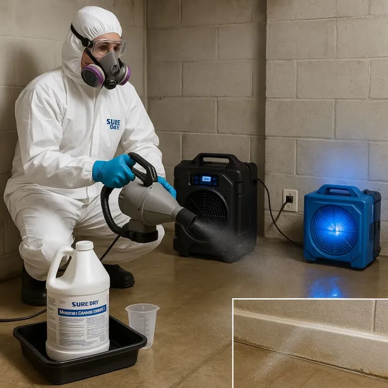 Sanitization and Odor Removal process in Stoneboro, PA