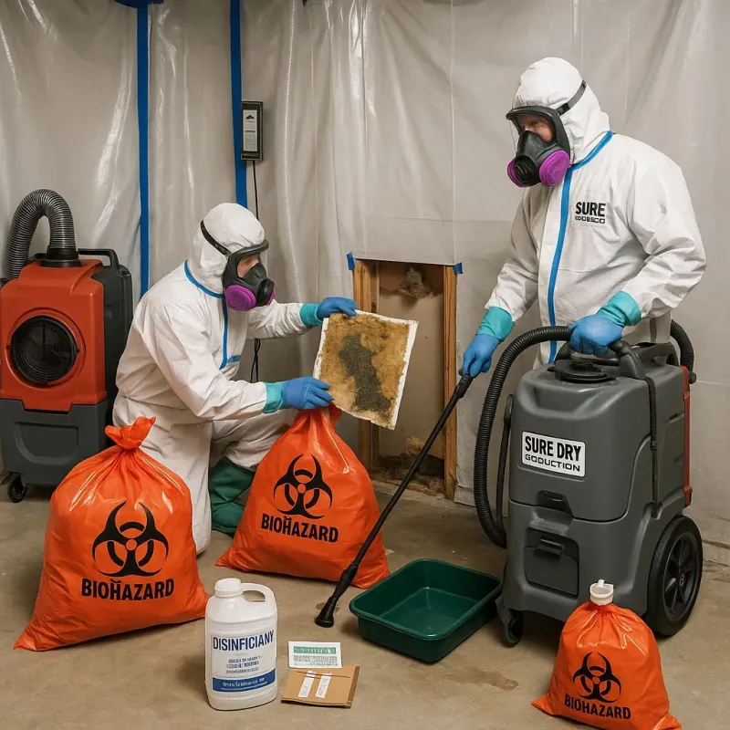 Contaminated Water Handling Protocols process in Stoneboro, PA