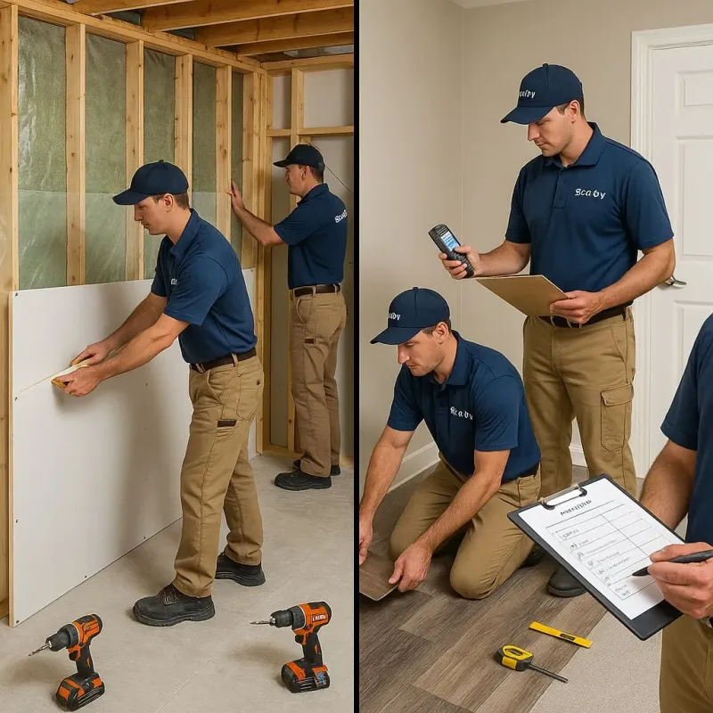 Repairs and Reconstruction process in Stoneboro, PA
